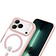 Acheter Jaym Coque Bumper pour iPhone 17 Pro Compatible MagSafe avec Contour Renforcé Rose