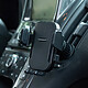 Acheter Partel Support Voiture pour Smartphone avec Bras Télescopique et Fixation Grille Noir