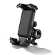 LinQ Support de Téléphone Guidon Vélo / Moto avec Loquet Mécanique et Rotation 360° Noir pas cher