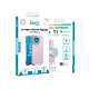Jaym Coque pour iPhone 16 Pro Max série Circle MagSafe avec Coins Renforcés Rose clair pas cher