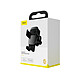 Partel Support Voiture pour Smartphone avec Fixation Grille Rotative 360° Noir pas cher