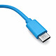 Avis Jaym Câble USB-C vers USB-C PD 60W 3A Charge et Synchronisation Collection POP 1.5m Bleu