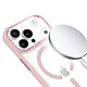 Avis Jaym Coque Bumper pour iPhone 17 Pro Compatible MagSafe avec Contour Renforcé Rose