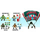 Tortues Ninja Classic - Pack de 4 figurines Tortues Ninja Classic Sewer Heroes avec Parachute Pack de 4 figurines Tortues Ninja Classic Sewer Heroes avec Parachute.