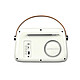 Avis Ledwood Radio Rétro Portable Modèle Alma 5W avec Bluetooth / USB / Aux Blanc