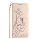 Avizar Étui Portefeuille pour Honor 600 Smart Motif Lotus Oriental avec Dragonne - Cet étui portefeuille avec un motif oriental est spécialement conçu pour épouser à la perfection les lignes de votre Honor 600 Smart tout en lui offrant une grande éléga
