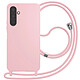 Avizar Coque pour Samsung Galaxy A27 en Silicone avec Cordon Tour de Cou - Le cordon tour de cou réglable permet de garder votre Samsung Galaxy A27 toujours à portée de main afin d'éviter efficacement les chutes accidentelles au quotidien.