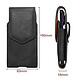 Avizar Étui Ceinture pour Smartphone 6.2 à 6.5" Fermeture Magnétique avec Porte-carte pas cher