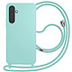 Avizar Coque pour Samsung Galaxy A27 en Silicone avec Cordon Tour de Cou - Le cordon tour de cou réglable permet de garder votre Samsung Galaxy A27 toujours à portée de main afin d'éviter efficacement les chutes accidentelles au quotidien.