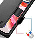 Acheter Avizar Étui portefeuille pour Galaxy A27 Effet Cuir Cousu avec Fonction Support