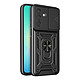Avizar Coque pour Samsung Galaxy A27 avec Bague Support et Cache Caméra Coulissant - Protection renforcée certifiée MIL-STD-810G contre chocs et chutes pour votre Samsung Galaxy A27