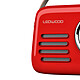 Ledwood Radio Rétro Portable Modèle Alma 5W avec Bluetooth / USB / Aux Rouge pas cher