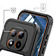 Avis Redpepper Coque pour Redmi Note 15 Pro 5G Étanche IP68 Protection Intégrale Noir