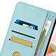 Avizar Étui Portefeuille pour Honor 600 Smart Motif Lotus Oriental avec Dragonne pas cher