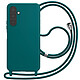 Avizar Coque pour Samsung Galaxy A27 en Silicone avec Cordon Tour de Cou - Le cordon tour de cou réglable permet de garder votre Samsung Galaxy A27 toujours à portée de main afin d'éviter efficacement les chutes accidentelles au quotidien.