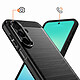 Avis Avizar Coque pour Galaxy A27 en Silicone Effet Carbone Texture Brossée