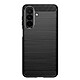 Avizar Coque pour Galaxy A27 en Silicone Effet Carbone Texture Brossée Cette coque pour Galaxy A27 combine un design effet carbone avec une texture brossée élégante