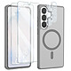 Avizar Coque MagSafe pour Galaxy S26 avec 2 Verres Trempés et 2 Films Protection Caméra - Cette coque de protection est conçue sur mesure pour le Samsung Galaxy S26 afin de garantir un ajustement parfait et un maintien impeccable de l'appareil.