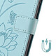Avis Avizar Étui Portefeuille pour Honor 600 Smart Motif Lotus Oriental avec Dragonne