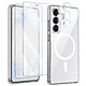 Avizar Coque MagSafe pour Galaxy S26 avec 2 Verres Trempés et 2 Films Protection Caméra Cette coque de protection est conçue sur mesure pour le Samsung Galaxy S26 afin de garantir un ajustement parfait et un maintien impeccable de l'appareil.