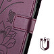 Avis Avizar Étui Portefeuille pour Honor 600 Smart Motif Lotus Oriental avec Dragonne