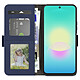 Avizar Étui Portefeuille pour Galaxy A27 avec Miroir et Porte-cartes Amovible pas cher