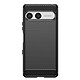 Avizar Coque pour Xperia 10 VII en Silicone Effet Carbone Texture Brossée Cette coque ajustée pour Xperia 10 VII offre une protection efficace du dos et des contours contre les chocs et les rayures