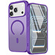 Avizar Pack Coque MagSafe iPhone 17 Pro avec 2 Verres Trempés et 2 Protection Caméra pas cher