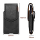 Avizar Étui Ceinture pour Smartphone 6.1" Fermeture Magnétique avec Porte-carte pas cher