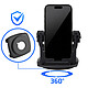 Avis Support Voiture Ventouse pour Smartphone sur Tableau de Bord Design Pliable Noir