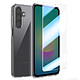 Avizar Pack Protection pour Galaxy A27 Coque Silicone et Verre Trempé Antichoc Ce pack coque silicone et verre trempé offre une protection complète écran et dos pour Samsung Galaxy A27 contre chocs et rayures