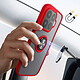 Avizar Coque pour Xiaomi 17T avec Anneau Magnétique Rotatif et Finition Givrée pas cher
