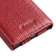 Avis Melkco Étui pour Galaxy S26 Ultra Clapet Vertical Compatible MagSafe / Charge Qi2 Rouge
