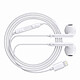 Avizar Écouteurs Filaires pour iPhone 12 Pro Max Lightning avec Micro intégré Blanc Écouteurs compatibles avec iPhone 12 Pro Max et tous les appareils dotés d'une connectique Lightning (pour l'audio)