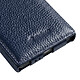 Avis Melkco Étui pour Galaxy S26 Ultra Clapet Vertical Compatible MagSafe / Charge Qi2 Bleu nuit