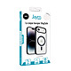Jaym Coque Bumper pour iPhone Air compatible MagSafe avec Coins Renforcés Noir / Transparent pas cher