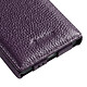 Avis Melkco Étui pour Galaxy S26 Ultra Clapet Vertical Compatible MagSafe / Charge Qi2 Violet foncé