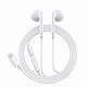 Avizar Écouteurs Filaires Lightning pour iPhone 11 avec Micro intégré Blanc Écouteurs compatibles avec iPhone 11 et tous les appareils dotés d'une connectique Lightning (pour l'audio)