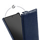 Acheter Melkco Étui pour Galaxy S26 Ultra Clapet Vertical Compatible MagSafe / Charge Qi2 Bleu nuit