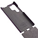 Melkco Étui pour Galaxy S26 Ultra Clapet Vertical Compatible MagSafe / Charge Qi2 Violet foncé pas cher