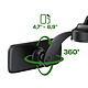Avis Acefast Support Voiture pour Smartphone avec Double Plaque Magnétique Orientable 360° Noir