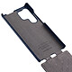 Melkco Étui pour Galaxy S26 Ultra Clapet Vertical Compatible MagSafe / Charge Qi2 Bleu nuit pas cher