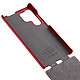 Melkco Étui pour Galaxy S26 Ultra Clapet Vertical Compatible MagSafe / Charge Qi2 Rouge pas cher