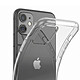 Mayaxess Coque pour iPhone 11 en Silicone Souple avec Bords Surélevés Antichoc Transparent pas cher