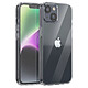 Mayaxess Coque pour iPhone 14 en Silicone Souple Protection Antichocs Transparent Conçue spécialement pour votre iPhone 14, cette coque s'ajuste parfaitement aux contours du téléphone tout en laissant un accès libre à l'ensemble des boutons et des por