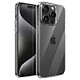 Mayaxess Coque pour iPhone 15 Pro en Silicone Gel Protection Souple et Fine Transparent Cette coque en silicone gel souple épouse parfaitement les lignes de votre iPhone 15 Pro pour une protection ajustée sur-mesure au quotidien