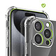 Acheter Mayaxess Coque pour iPhone 15 Pro Max Protection Antichoc avec Coins Renforcés Transparent