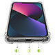 Mayaxess Coque pour iPhone 13 Protection Antichoc avec Coins Renforcés Transparent pas cher