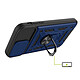 Avis Mayaxess Coque pour iPhone 11 avec Anneau Magnétique Rotatif et Cache Caméra Coulissant Bleu nuit