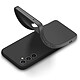 Mayaxess Coque pour Galaxy A34 5G en Silicone Souple avec Protection Sobre et Antichoc Noir pas cher